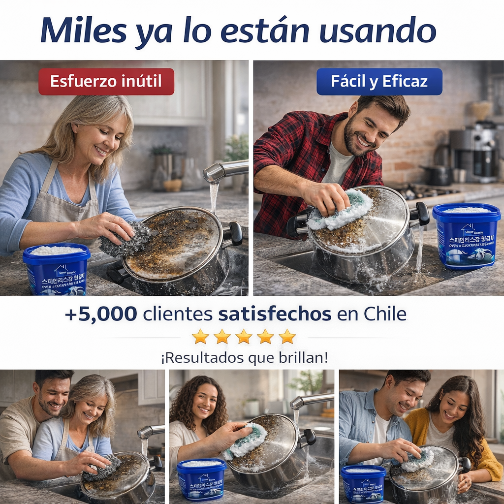 BRILLOMAX PRO® 3X1 / RECUPERA EL ACERO SIN RAYAR