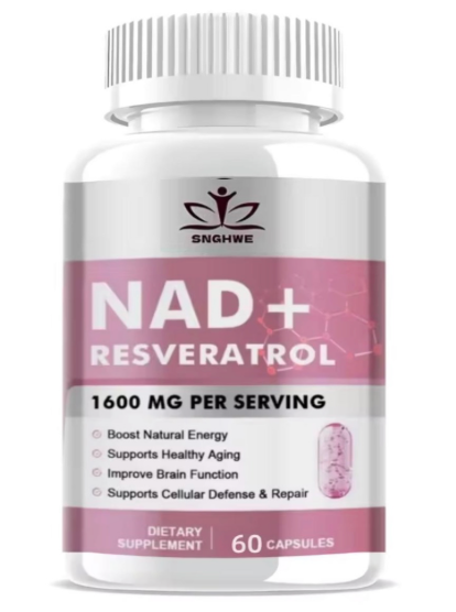 NAD+RESVERATROL 60 CAPSULAS - RECUPERA TU ENERGÍA, MENTE Y VITALIDAD