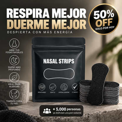 Parche Nasal Pro™ - Tu cansancio de las mañanas no es falta de sueño.