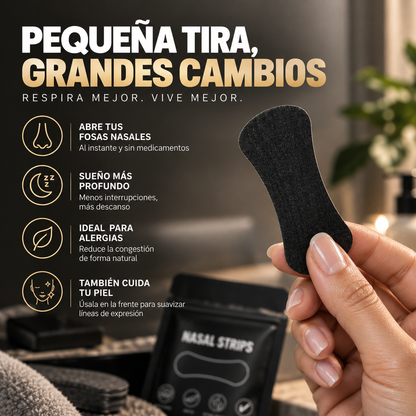 Parche Nasal Pro™ - Tu cansancio de las mañanas no es falta de sueño.