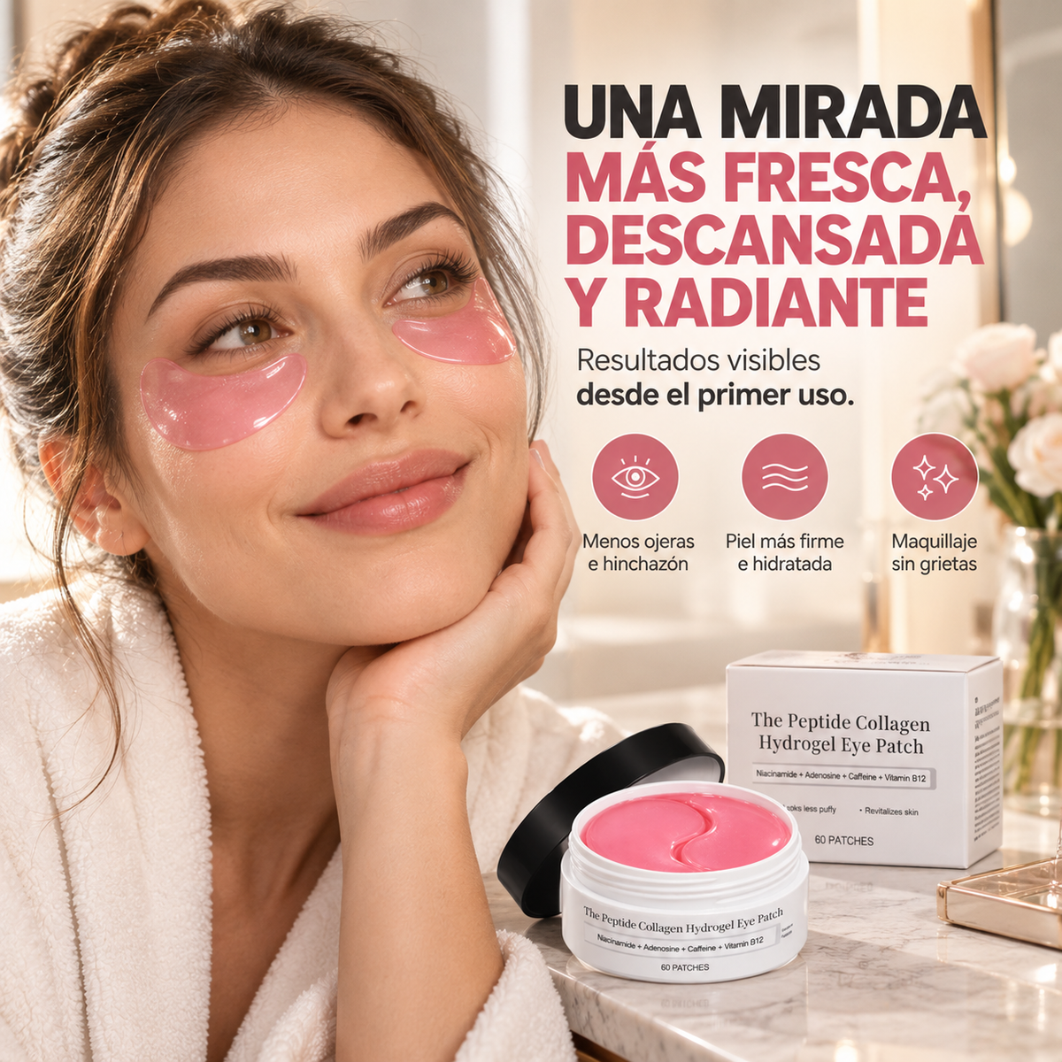 Réveil Skin® - 20 minutos. Sin ojeras. Sin hinchazón. Sin excusas.