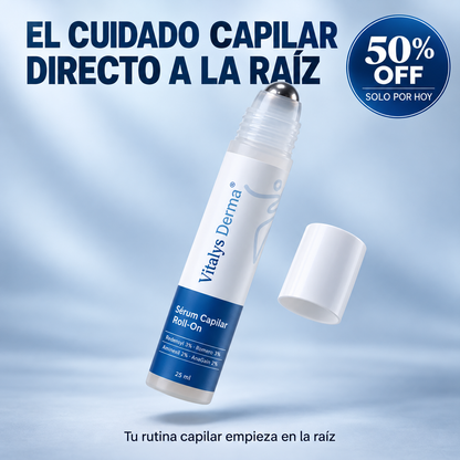 Vitalys Derma® - No es genética. Es que nunca llegó a tu raíz