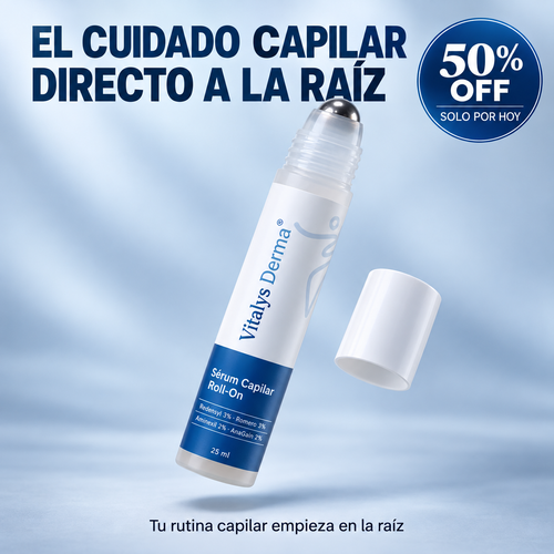 Vitalys Derma® - No es genética. Es que nunca llegó a tu raíz