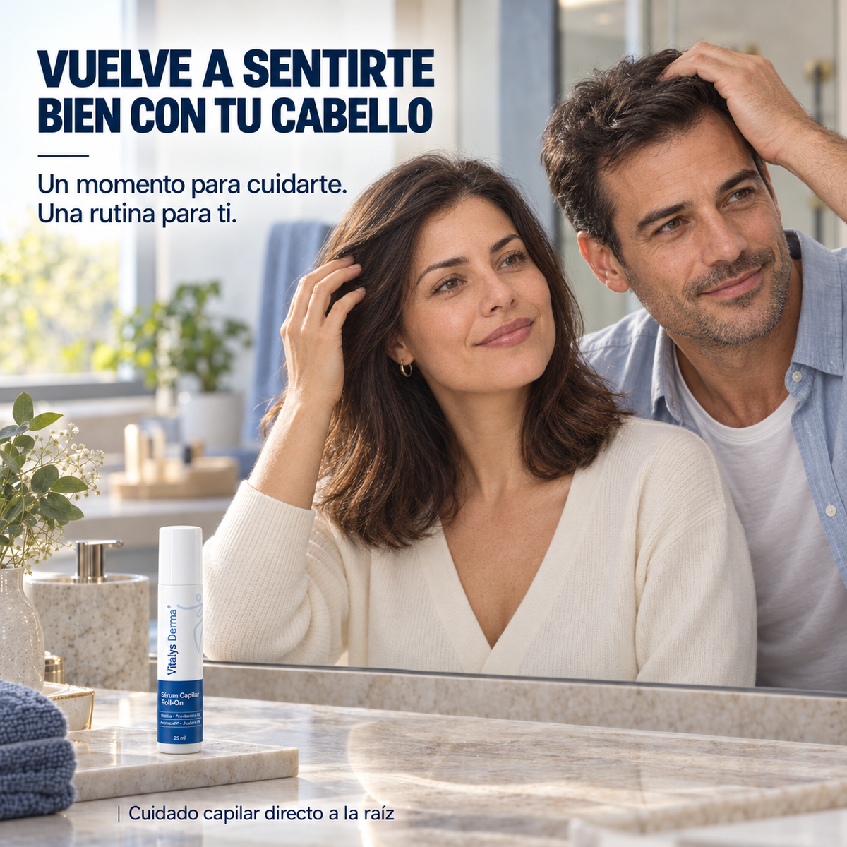 Vitalys Derma® - No es genética. Es que nunca llegó a tu raíz