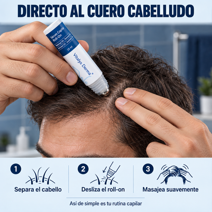 Vitalys Derma® - No es genética. Es que nunca llegó a tu raíz