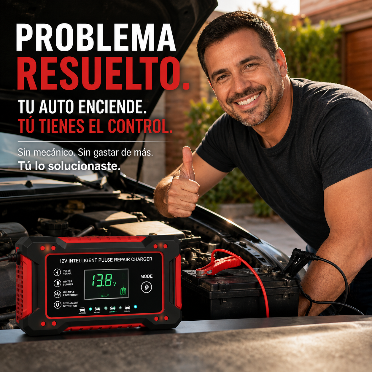 POWEPLUS® - CARGADOR BATERIA