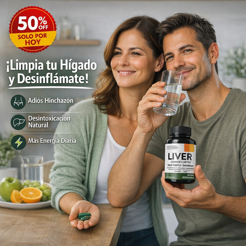 LIVER CLEANSE & DETOX® - Recupera tu energía y deshincha tu cuerpo