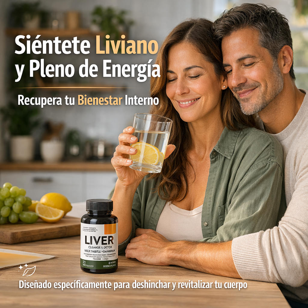 LIVER CLEANSE & DETOX® - Recupera tu energía y deshincha tu cuerpo