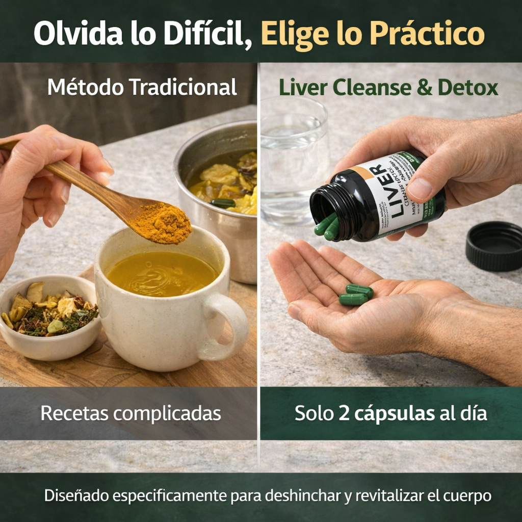 LIVER CLEANSE & DETOX® - Recupera tu energía y deshincha tu cuerpo