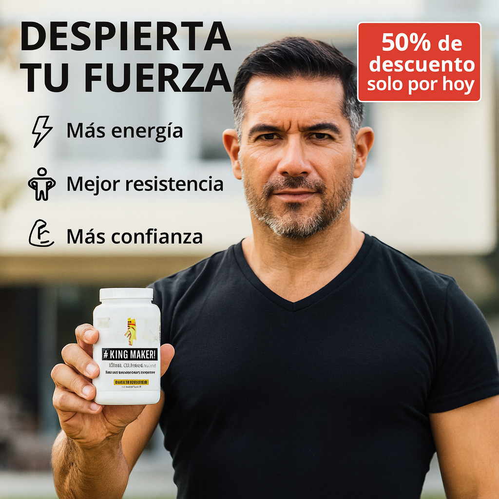 KING MAKER® - RECUPERA TU ENERGÍA Y CONFIANZA