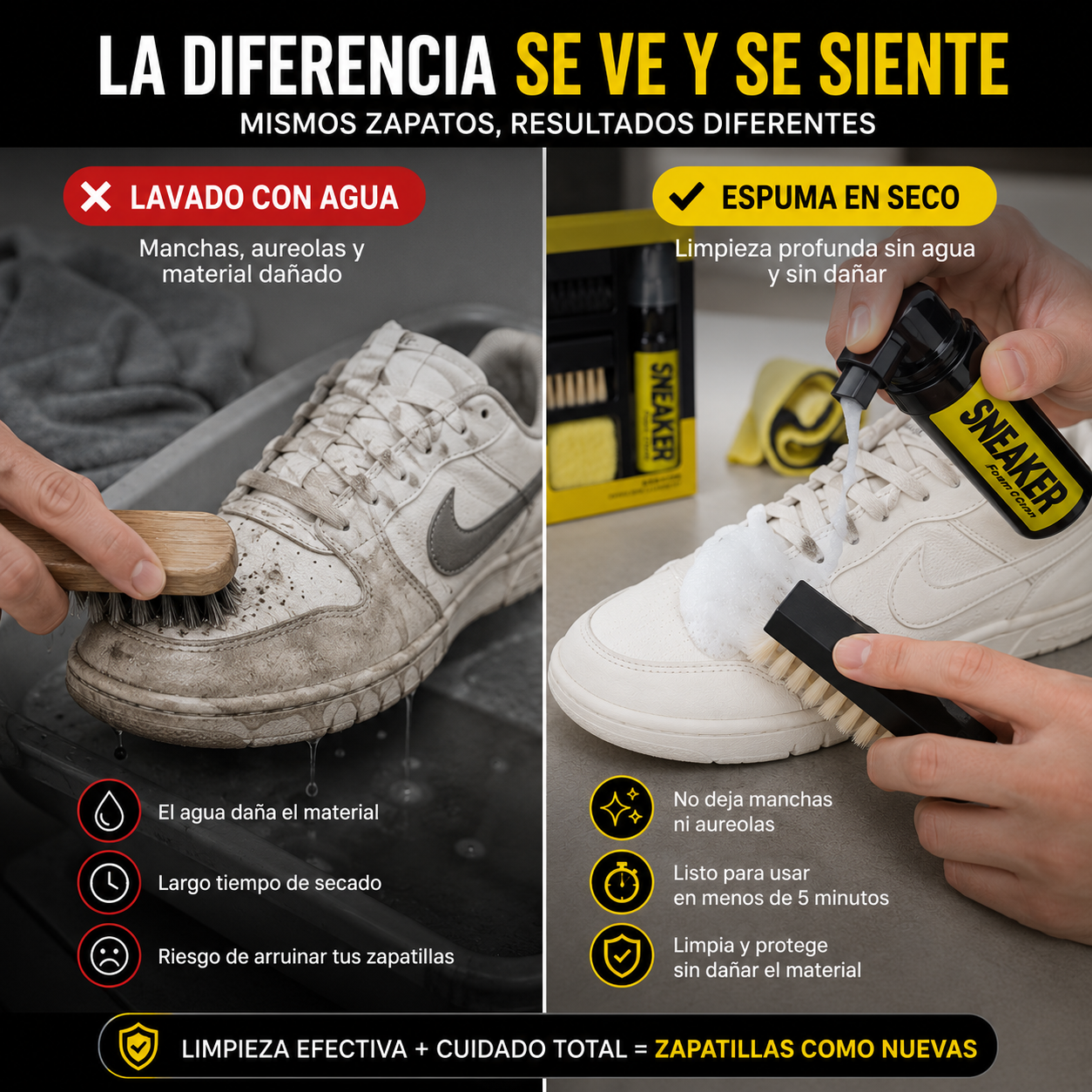 SNEAKER SAVER™- KIT LIMPIADOR DE ZAPATOS Y ZAPATILLAS