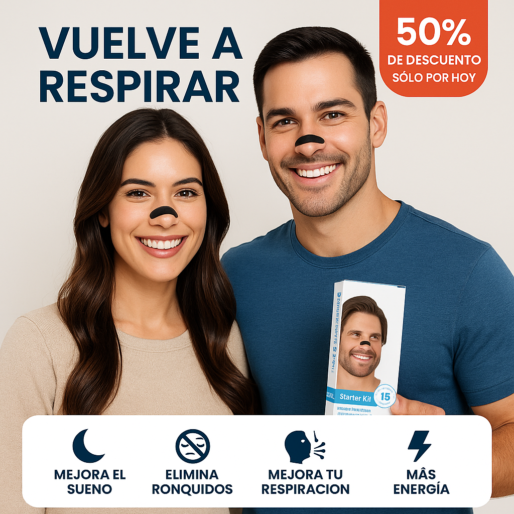 DILATADOR NASAL PRO® - VUELVE A RESPIRAR PROFUNDO