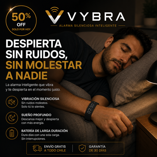 Vybra™ Siente tu alarma. No la escuches.