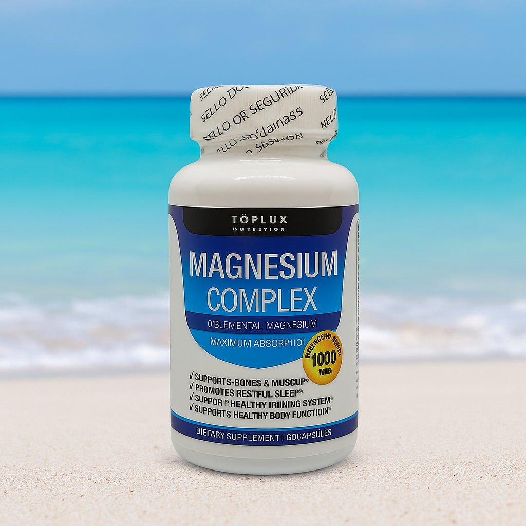 MAGNESIUM COMPLEX® - 60 CAPSULAS - REVITALIZA TU VIDA