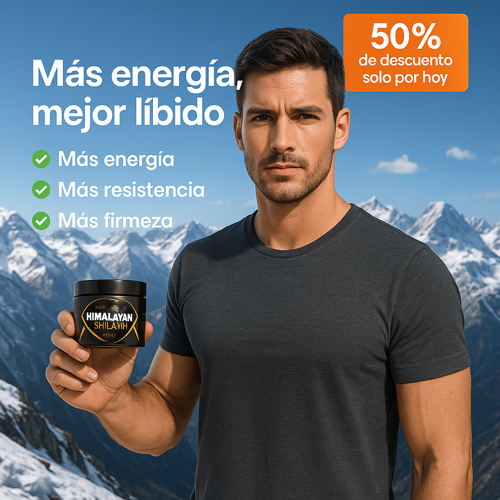 SHILAJIT ORIGINAL HIMALAYA - 50% OFF SOLO POR HOY