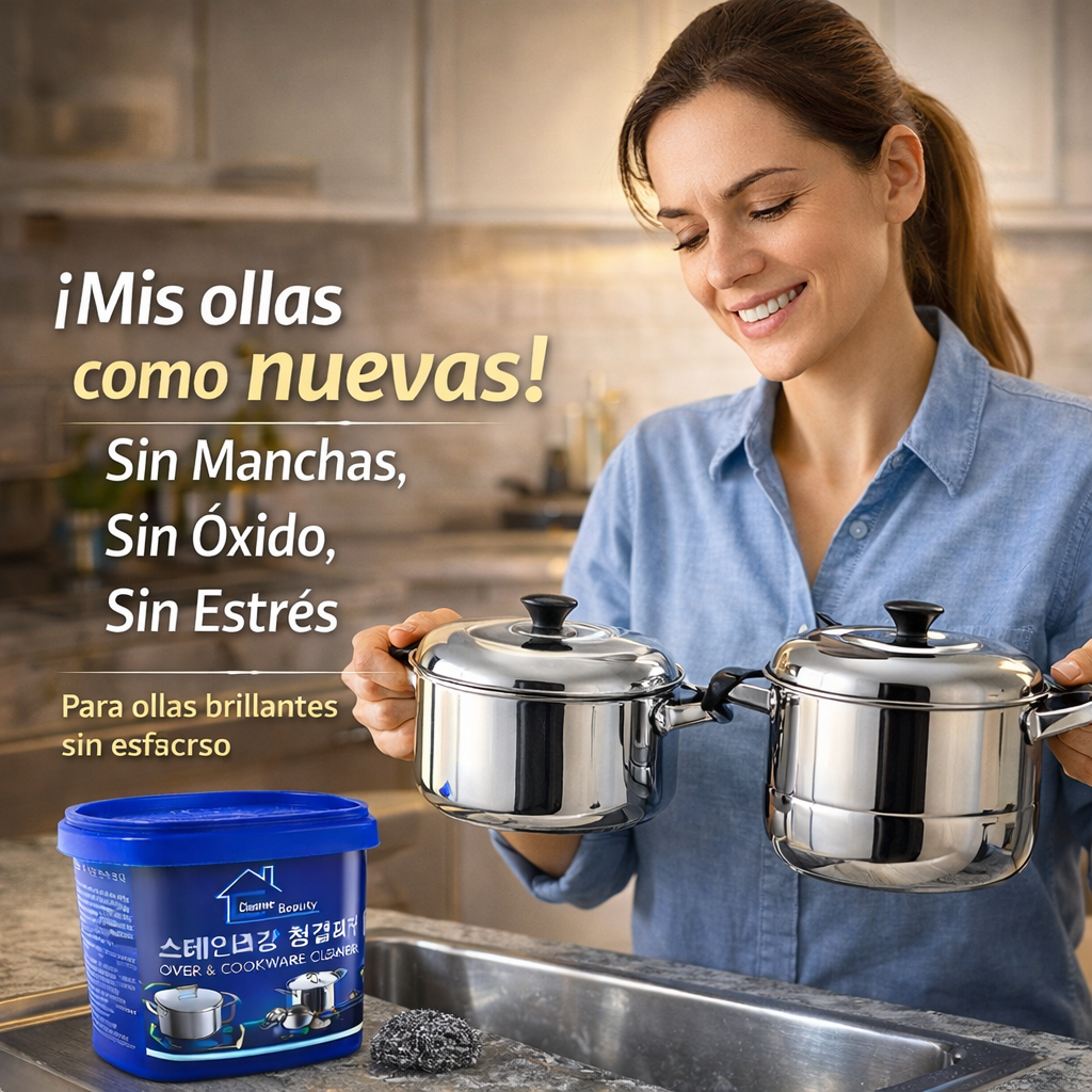 BRILLOMAX PRO® 3X1 / RECUPERA EL ACERO SIN RAYAR